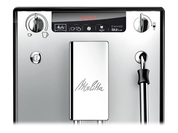 Melitta CAFFEO SOLO & Perfect Milk 6679170 - Automatisk kaffemaskin med melkeskummer - 15 bar - metall