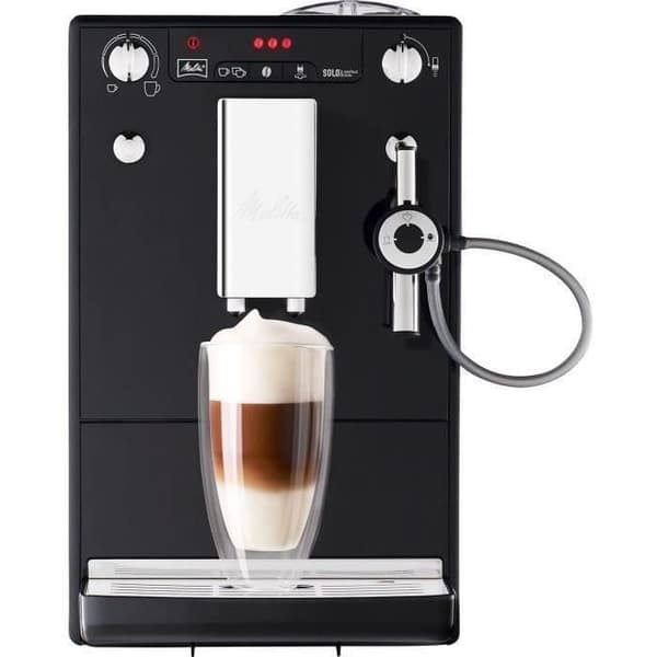 MELITTA E957-101 Automatisk espressomaskin med Caffeo Solo &amp; Perfect Milk slipmaskin - Svart