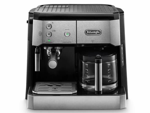 De'Longhi BCO421.S - Kaffemaskin med dryppekaffemaskin og cappuccinatore - 15 bar - 10 kopper - sølv/svart