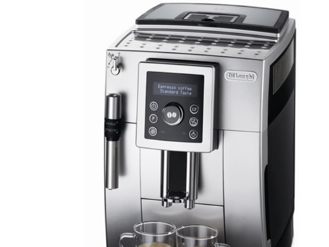 De'Longhi Intensa ECAM 23.420 SW - Automatisk kaffekokare med cappuccinatore - 15 bar - silver/vit