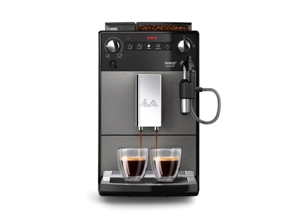 Melitta Avanza Series 600 F270-100 - Automatisk kaffemaskin med capuccinatore - 15 bar - mystisk titan