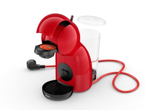 Krups Piccolo NESCAFÉ Dolce Gusto XS, Kahvikapselikone, 0,8 L, Kahvikapseli, 1600 W, Punainen
