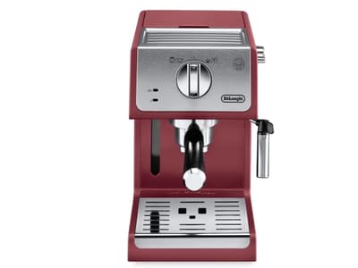 De’Longhi Active Line ECP33.21.R, Kombi-kaffemaskin, 1,1 l, Malt kaffe, 1100 W, Rød
