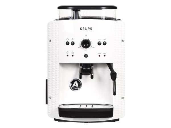 Krups EA8105, Espressomaskin, 1,6 l, Kaffe bønner, Innebygd kaffekvern, 1450 W, Hvit