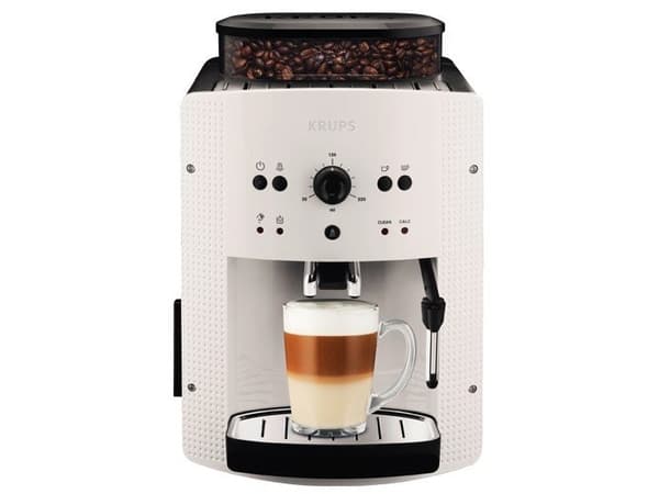 Krups EA8105, Espressomaskin, 1,6 l, Kaffe bønner, Innebygd kaffekvern, 1450 W, Hvit