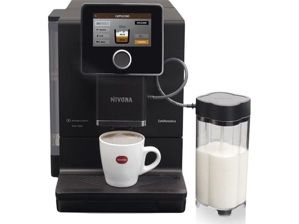 Nivona NICR 960, Kombi-kaffemaskin, 2,2 l, Kaffe bønner, Innebygd kaffekvern, 1465 W, Svart