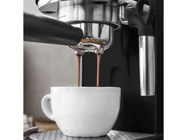 Gastroback Design Espresso Piccolo, Espressomaskine, 1,5 L, Malet kaffe, 1400 W, Sort