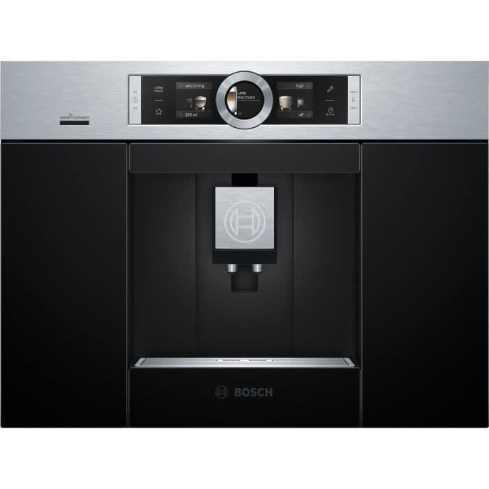 BOSCH CTL636ES6 HomeConnect-kahvinkeitin - 2,4 litran säiliö - Valmistaa 2 kupillista samanaikaisesti - Ruostumaton teräs