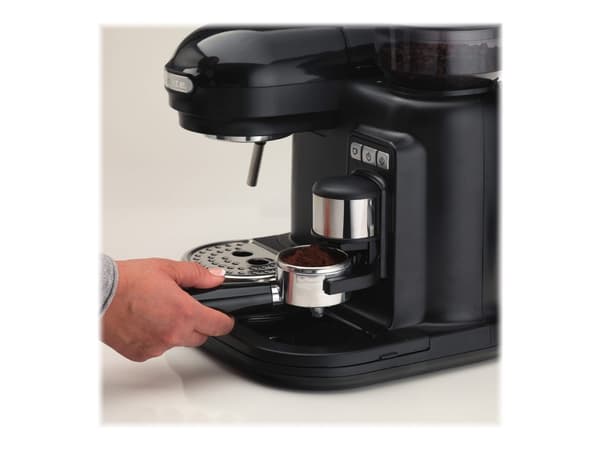Ariete Moderna 1318 - Kaffemaskin med melkeskummer - 15 bar - svart