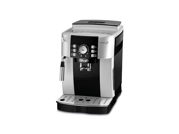 De'Longhi Magnifica S ECAM 21.117.SB - Automatisk kaffekokare med mjölkskummare - 15 bar - silver/svart