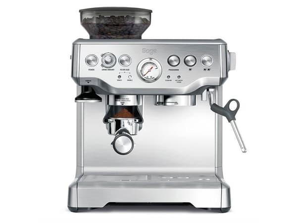 Sage SES875BKS2EEU1A the Barista Express - Kaffemaskin med melkeskummer - black sesame