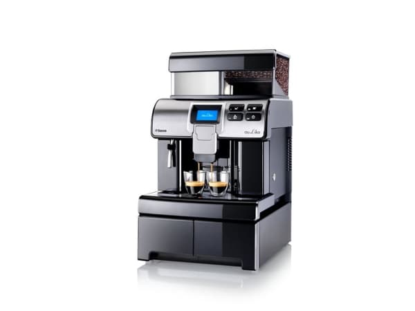 Saeco Aulika Office, Kaffebrygger (drypp), 4 l, Kaffe bønner, Innebygd kaffekvern, 1300 W, Sort