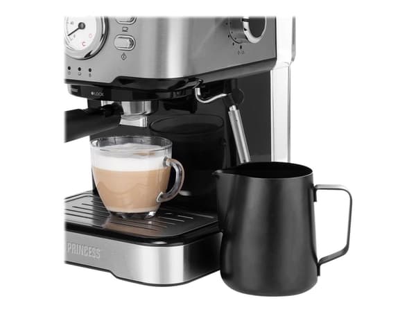 Espressomaskin med melkeskumming 20Bar