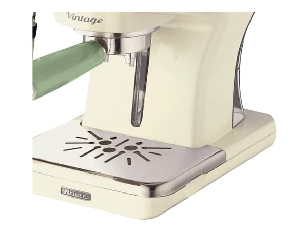 Ariete 1389 Vintage - Kaffemaskin med melkeskummer - 15 bar - grønn