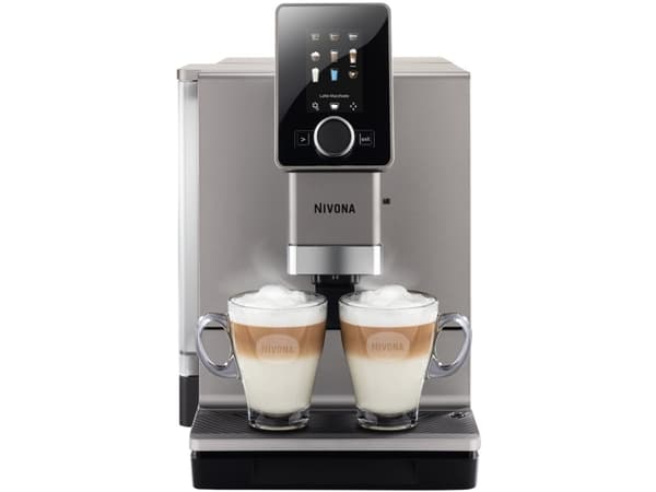 Nivona NICR 930, Espressokone, 2,2 L, Kahvipavut, Jauhettu kahvi, Sisäänrakennettu jauhin, 1465 W, Kromi, Titaani