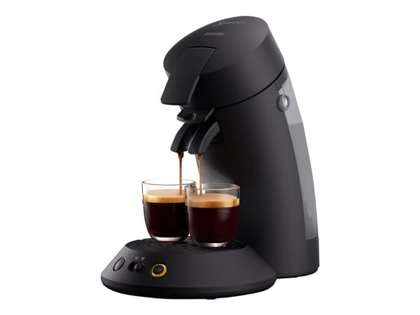Philips Senseo Original Plus CSA210 - Kaffemaskin - 1 bar - mørkesvart