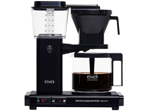 Moccamaster KBG 741 AO, Suodatinkahvinkeitin, 1,25 L, Jauhettu kahvi, 1520 W, Musta