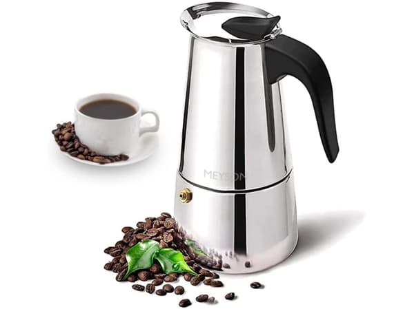 Bialetti Venus, Mokkagryte, 0,24 l, Kobber, Rustfritt stål, Rustfritt stål, 6 kopper, Termoplast