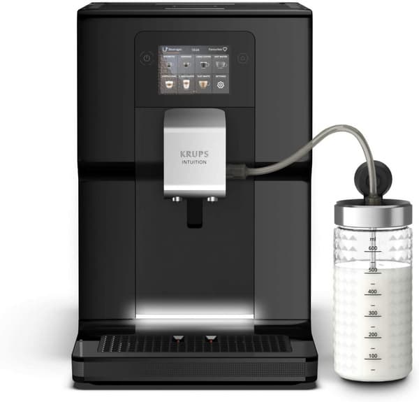 Automaattinen espressokeitin KRUPS Intuition EA873810, 3l, 1450W, 15 bar, musta