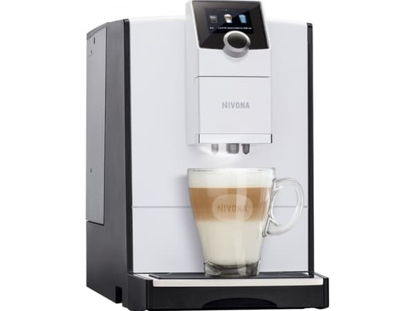 NIVONA Cafe Romatica 7 Series NICR 796 - Automatisk kaffemaskin med melkeskummer - 15 bar - hvit/krom