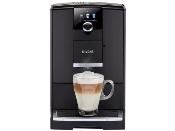 NIVONA Cafe Romatica 7 Series NICR 790 - Automatisk kaffemaskin med melkeskummer - 15 bar - mattsvart/krom
