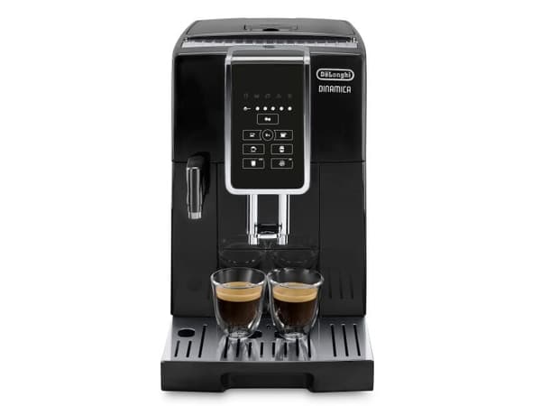 De’Longhi ECAM350.50.B, Droppande kaffebryggare, 1,8 l, Kaffebönor, Malat kaffe, Inbyggd kvarn, 1450 W, Svart