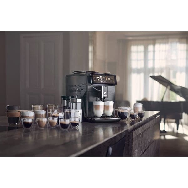 Automatisk espressomaskine SAECO Xelsis Suprema SM8889/00, 1,7 l, 1500W, 15 bar, HygieSteam, AquaClean, sølv
