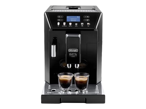 De'Longhi Eletta Cappuccino Evo ECAM46.860.B - Automatisk kaffemaskin med melkeskummer - 15 bar - svart