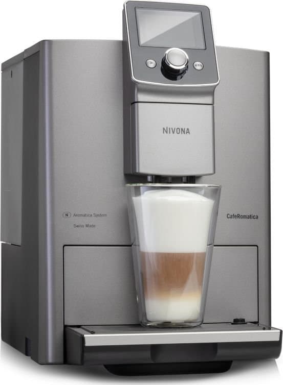 NIVONA NICR 821 - Automatisk kaffemaskine med capuccinatore - 15 bar - titan/krom