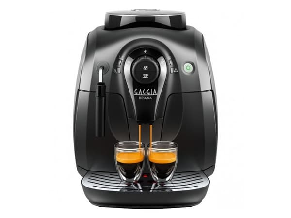 Gaggia Besana, Kombi-kaffemaskin, 1 l, Kaffe bønner, Malt kaffe, Innebygd kaffekvern, 1400 W, Sort