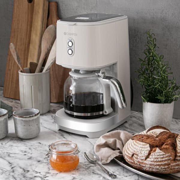 Champion Kaffetrakter Creme White Series