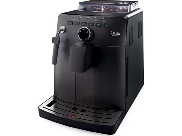 Gaggia Naviglio HD8749 - Automatisk kaffekokare med mjölkskummare - 15 bar - svart