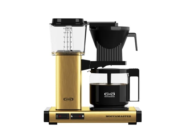 Moccamaster KBG 741 AO, Kaffebrygger (drypp), 1,25 l, Malt kaffe, Grå