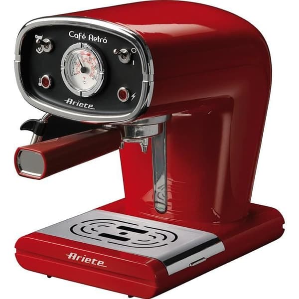 Ariete Cafe Retro Espressomaskin 850 W 1 L Röd