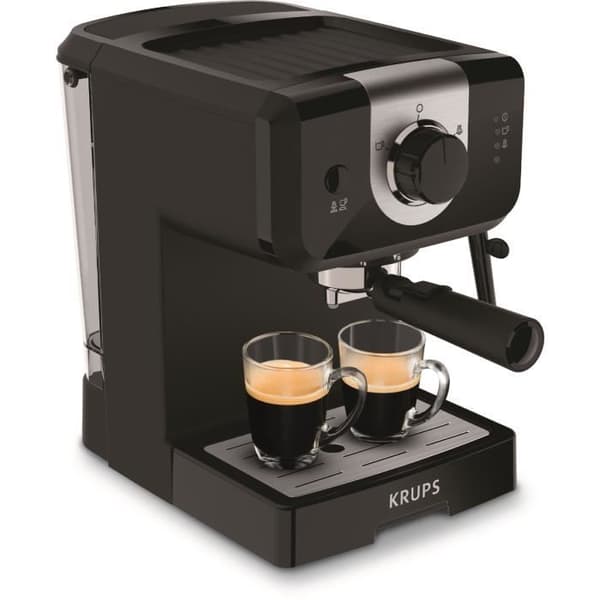 KRUPS Opio XP320810 express kaffemaskin - 15 bars - Ångmunstycke för cappuccino - Svart