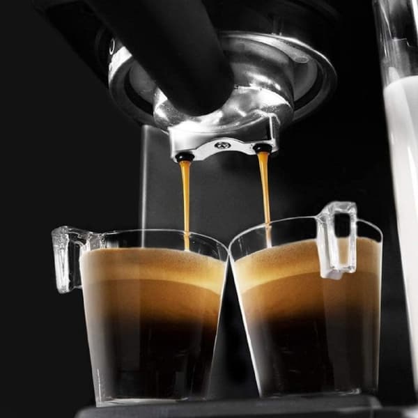 Cecotec Halvautomatisk Power Instant-ccino 20 Touch Nera Series kaffemaskin. 20 bar Tryck, 1,4 L, 6 funktioner, Värme