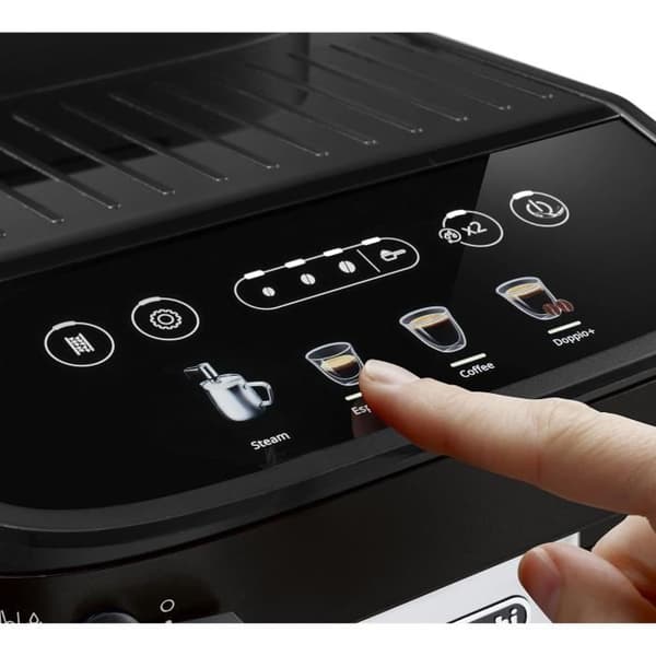 Automatisk espressomaskin med kvarn - DELONGHI - Magnifica Evo ECAM290.22.B - 1450W - 3 drycker - 1,8L - Svart