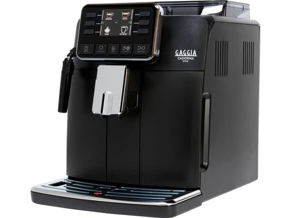 Gaggia CADORNA STYLE, Kombinerad kaffebryggare, 1,5 l, Malat kaffe, Inbyggd kvarn, 1900 W, Svart