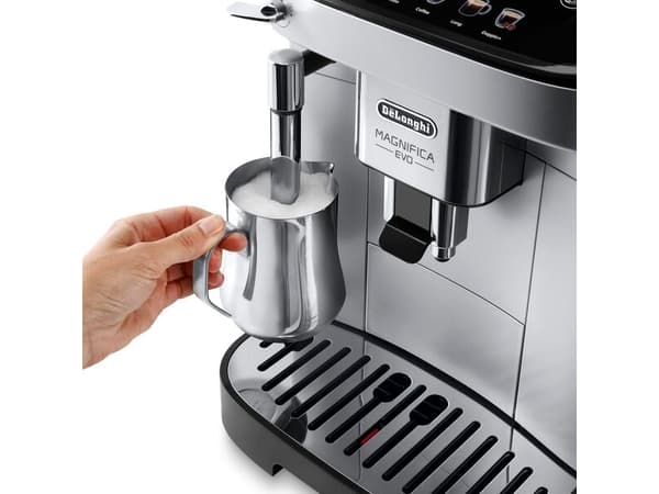 De'Longhi Magnifica Evo ECAM290.31.SB - Automatisk kaffemaskin med melkeskummer - 15 bar - sølv/svart