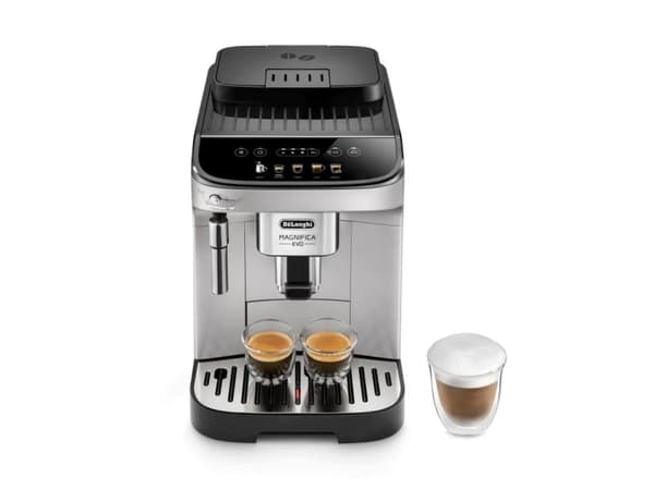 De'Longhi Magnifica Evo ECAM290.31.SB - Automatisk kaffemaskin med melkeskummer - 15 bar - sølv/svart