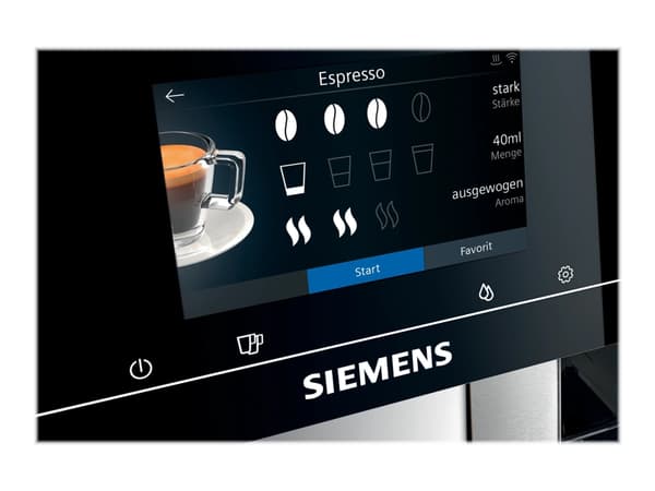 Siemens EQ.700 integral TQ705R03 - Automatisk kaffekokare med mjölkskummare - 19 bar