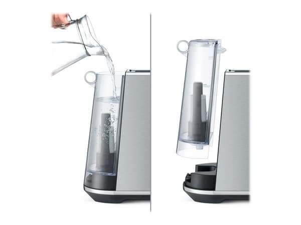 Sage SES450BSS4EEU1 the Bambino - Kaffemaskin med melkeskummer - 9 bar - børstet rustfritt stål