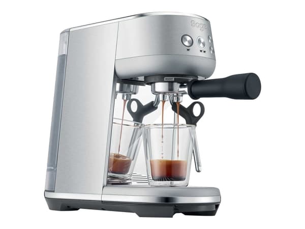 Sage SES450BSS4EEU1 the Bambino - Kaffemaskin med melkeskummer - 9 bar - børstet rustfritt stål