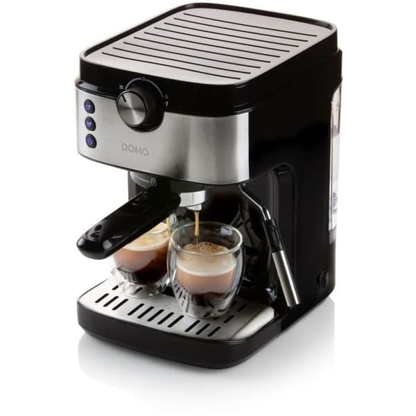 DOMO espressomaskin - Svart