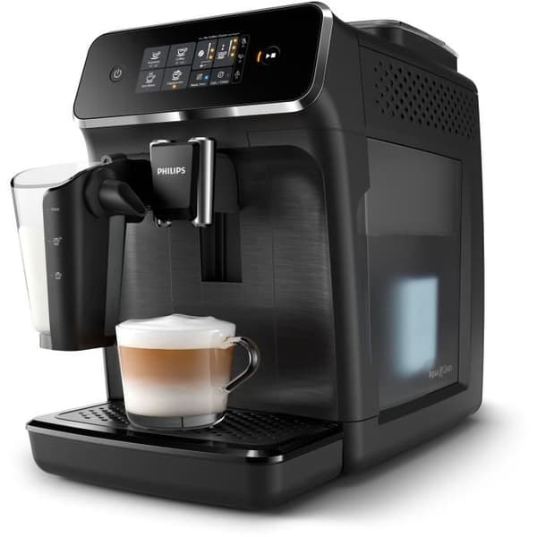 Machine Expresso Automatic Crusher - Philips - Series 2200 - EP2230/10 - Mat Black - Pekskärm - 3 drycker