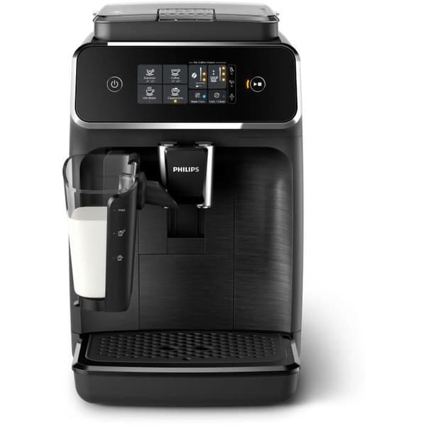 Machine Expresso Automatic Crusher - Philips - Series 2200 - EP2230/10 - Mat Black - Pekskärm - 3 drycker