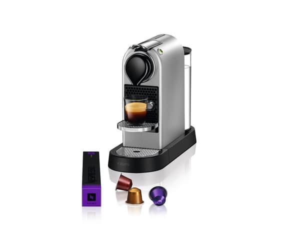 Krups Nespresso XN741B, Espressomaskin, Kaffe kapsyl, Sølv