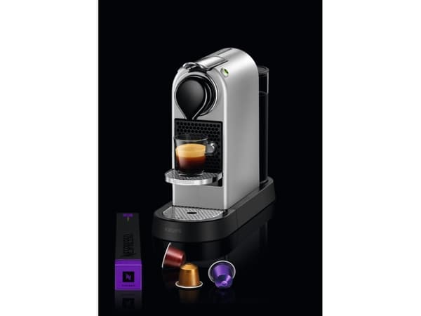 Krups Nespresso XN741B, Espressomaskin, Kaffe kapsyl, Sølv