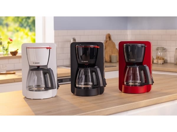 Bosch TKA2M113, Kaffebrygger (drypp), 1,25 l, Malt kaffe, Sort