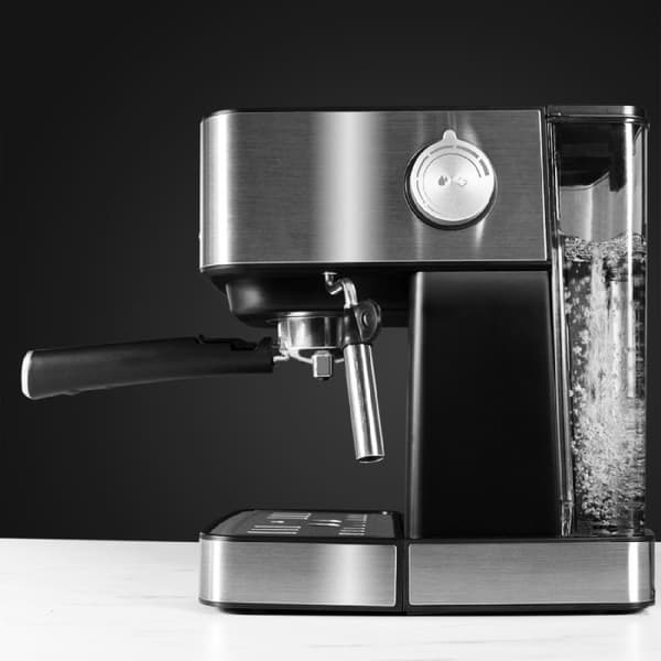Cecotec Digital 20-bar espresso coffee machine with steerable steam tube.
